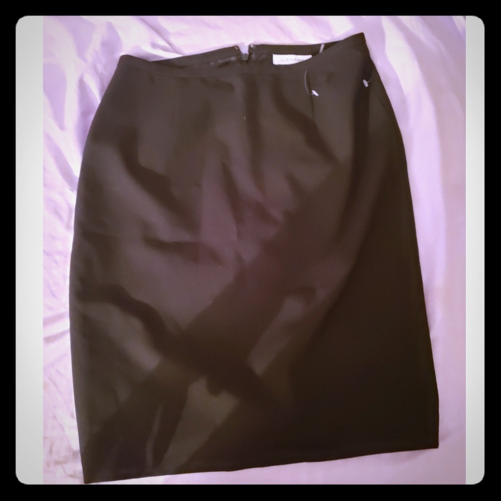Calvin Klein Skirt Black